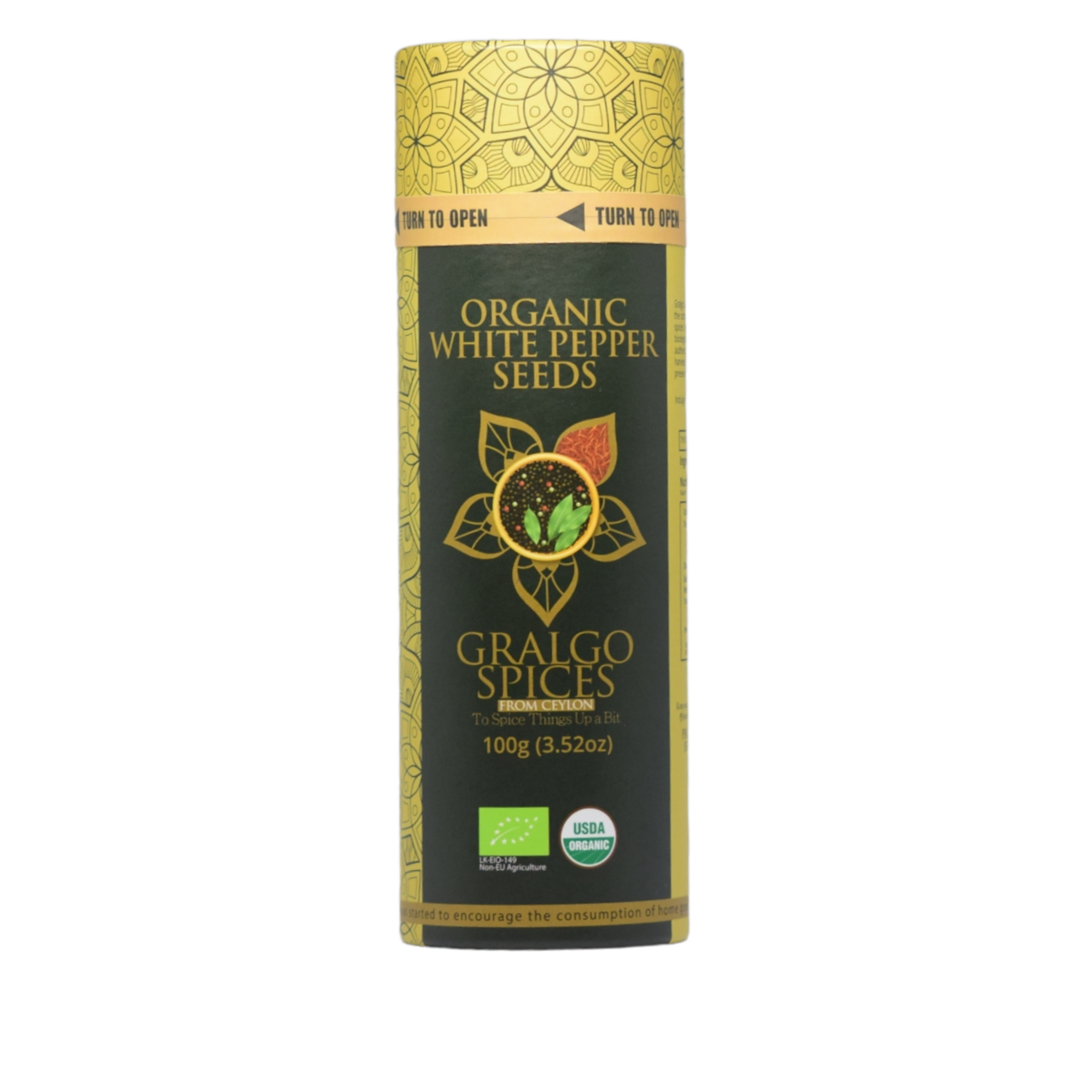 Ceylon Organic White Pepper Seeds