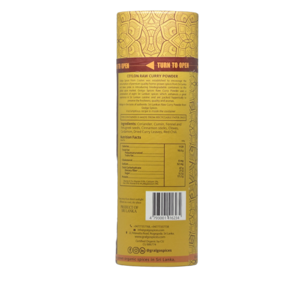 Ceylon Raw Curry Powder