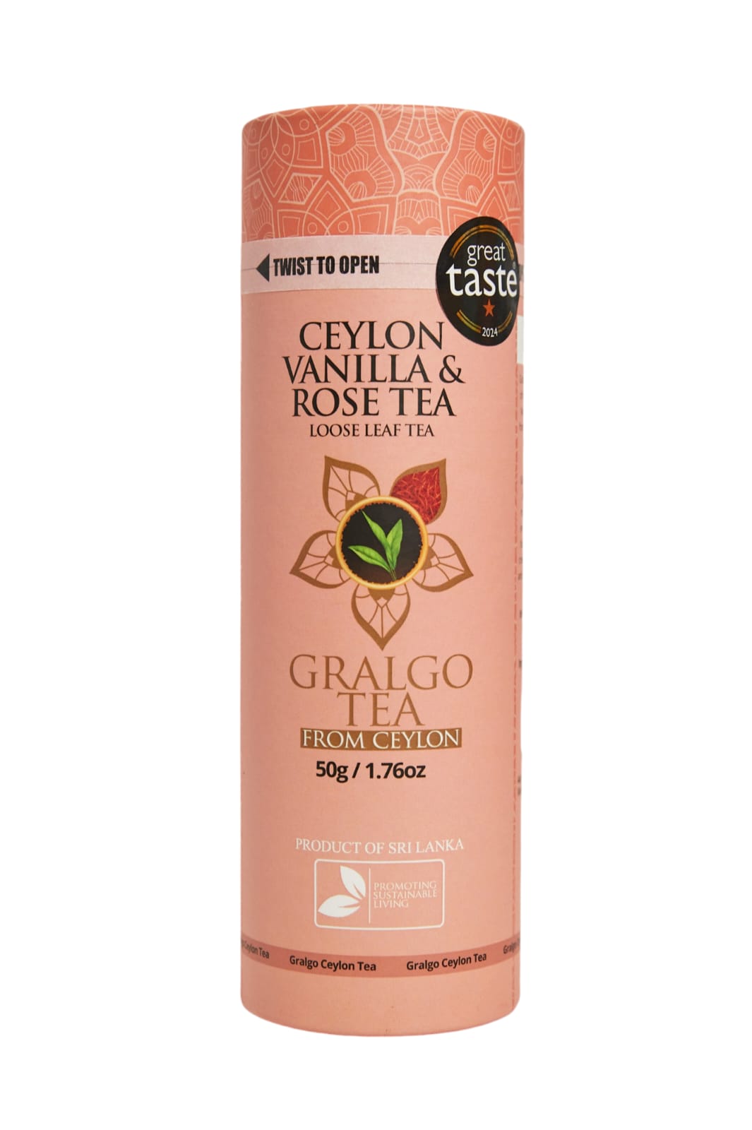 Ceylon Vanilla & Rose Tea