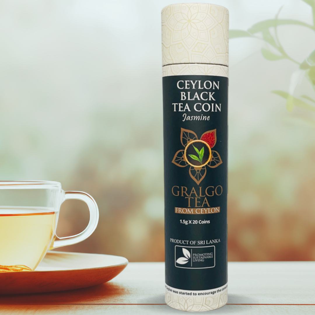 Jasmine Ceylon Black Tea Coin