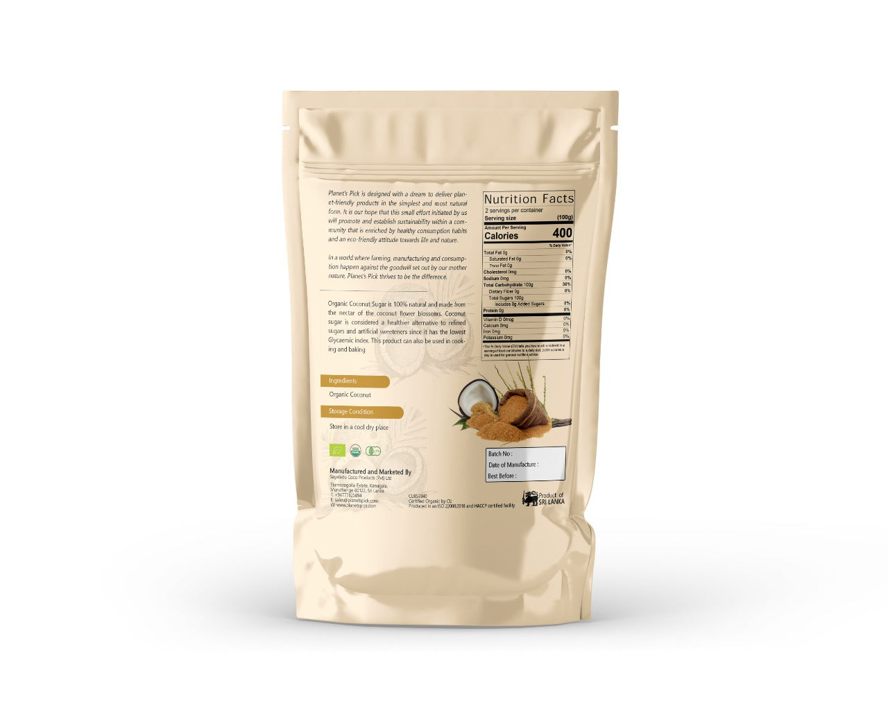 Organic Coconut Sugar