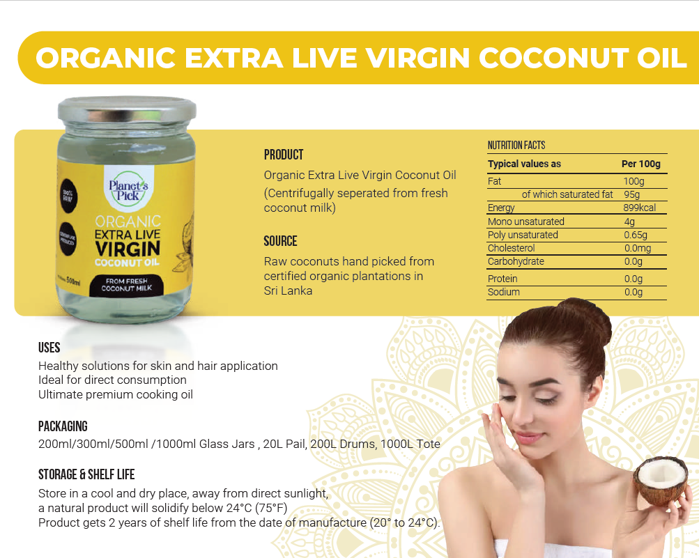 Extra Live Virgin Coconut Oil